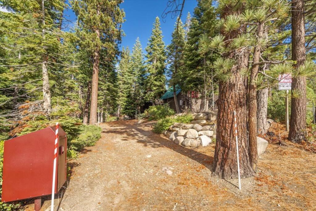 Coziest Cabin In Tahoe W Stone Fireplace Comfy Beds Close To Slopes & Lake 카넬리안 베이 외부 사진
