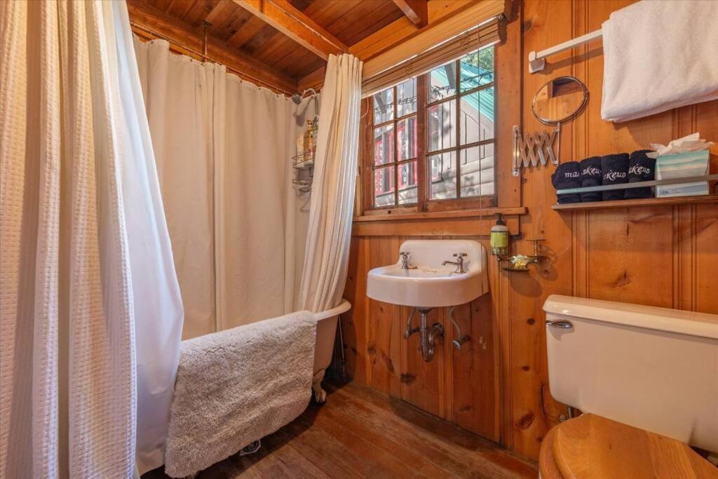 Coziest Cabin In Tahoe W Stone Fireplace Comfy Beds Close To Slopes & Lake 카넬리안 베이 외부 사진